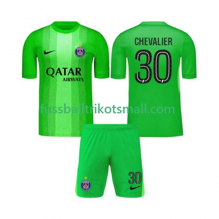 Fußballtrikots Paris Saint-Germain Lucas Chevalier 30 Torwart Kinder 2025-2026 Kurzarm Auswärts-trikot kaufen